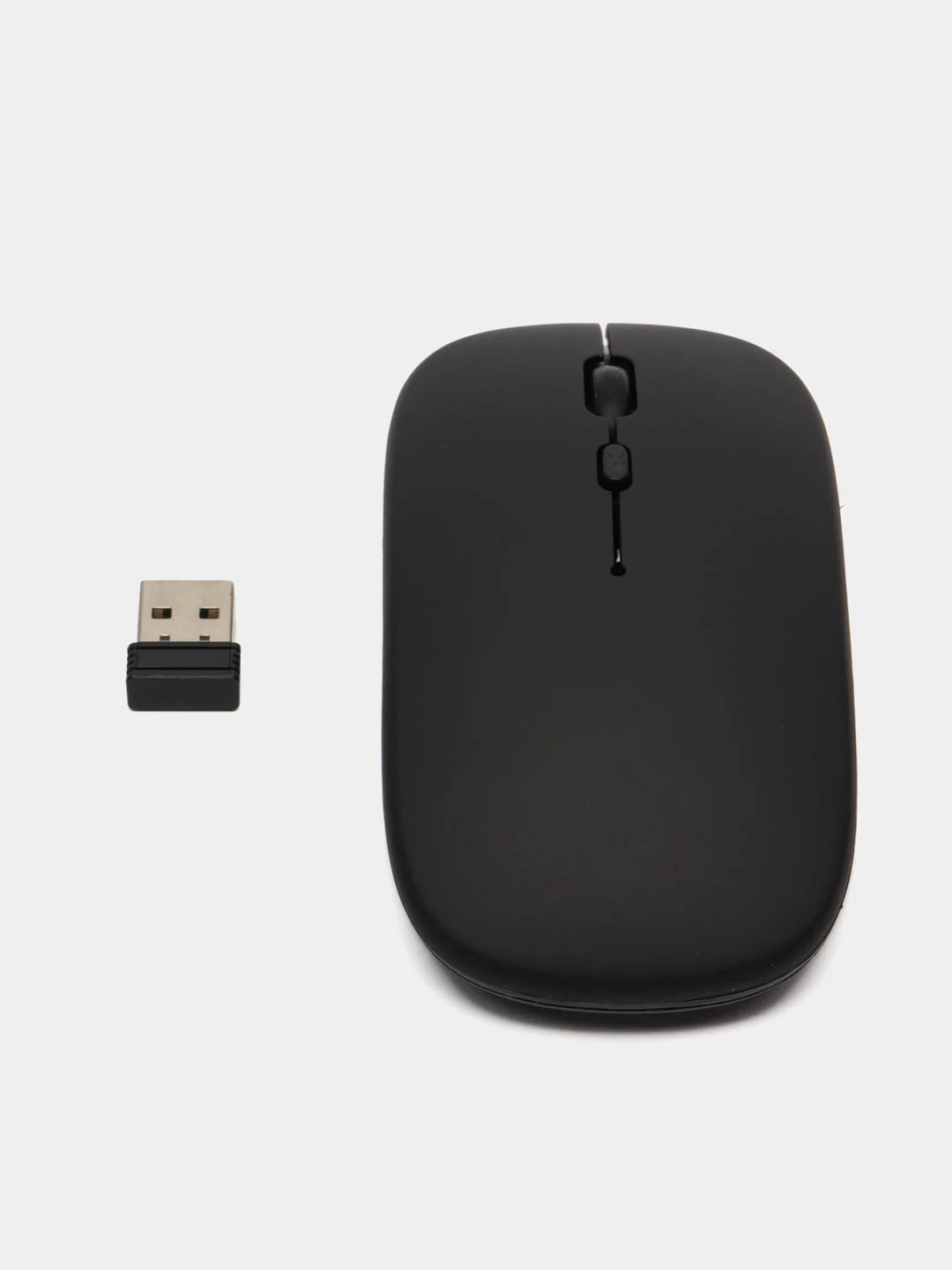 Черный мышь компьютерная, бесшумная, беспроводная, Type-C зарядка