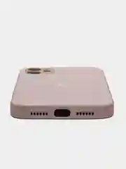Бежевый меланж силиконовый чехол для iPhone 11, со стеклянной панелью и защитой для камеры