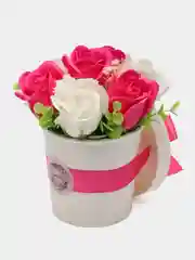 Хаки букет из вспененного мыла , подарок на Новый год маме,сестре,коллеге ,подарочный набор