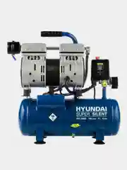 Компрессор безмасляный HYUNDAI HYC 1406S поршневой, бесшумный.