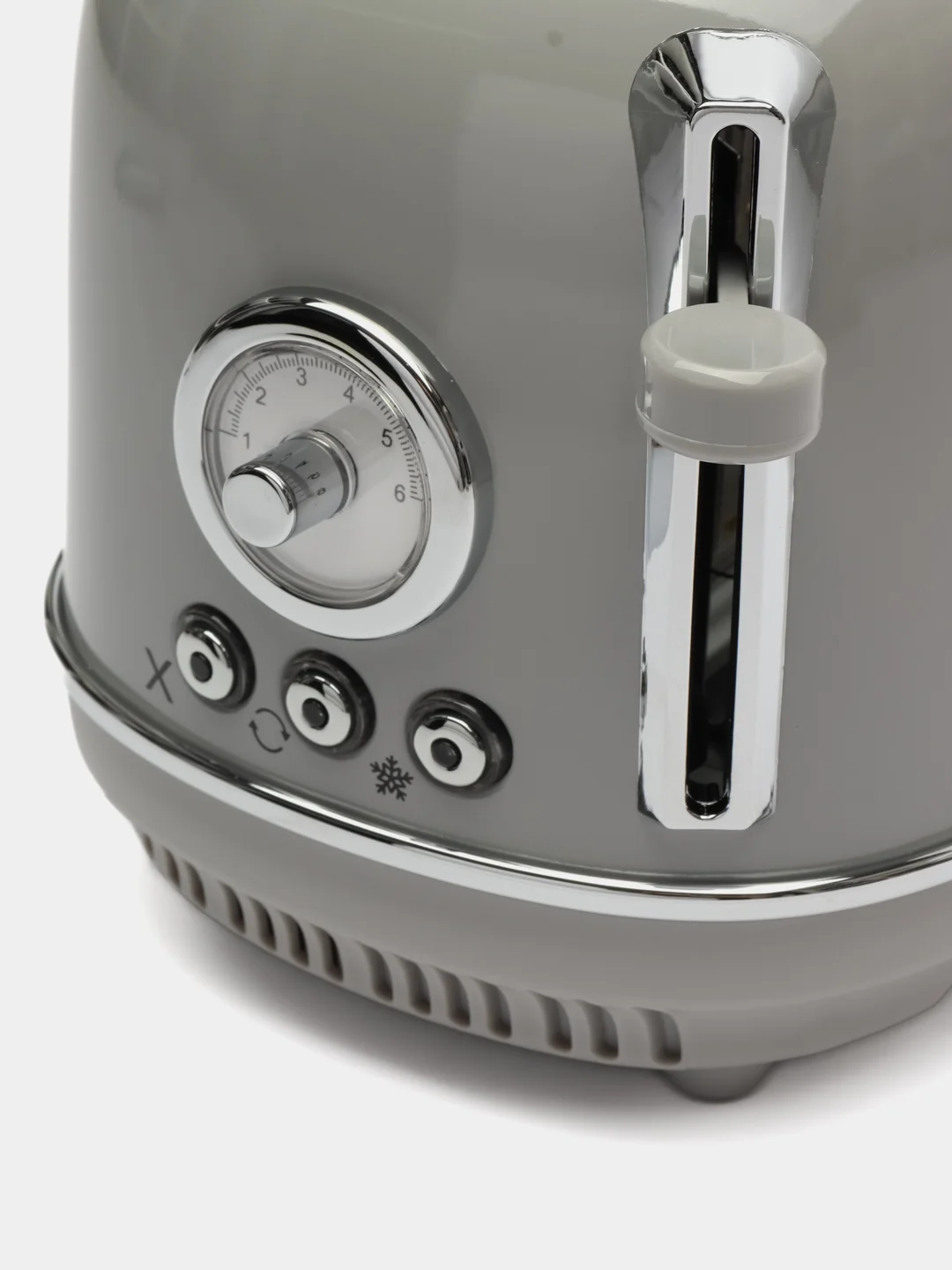 Серый тостер TESLER TT-245 GREY
