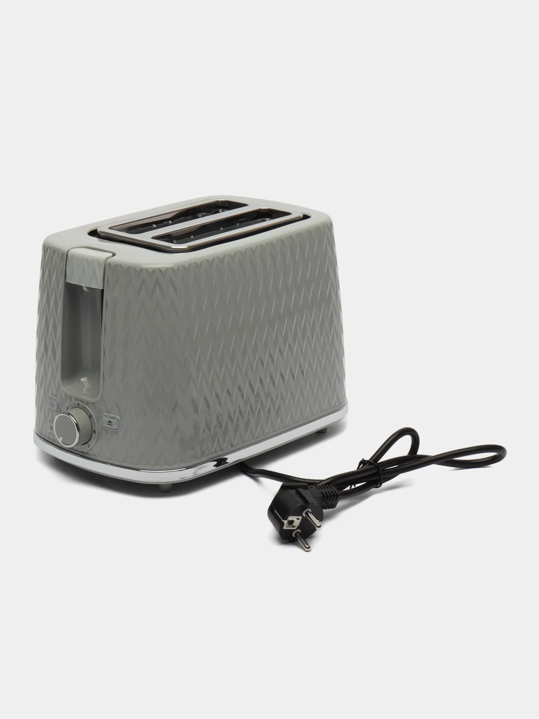 Серый тостер TESLER TT-204