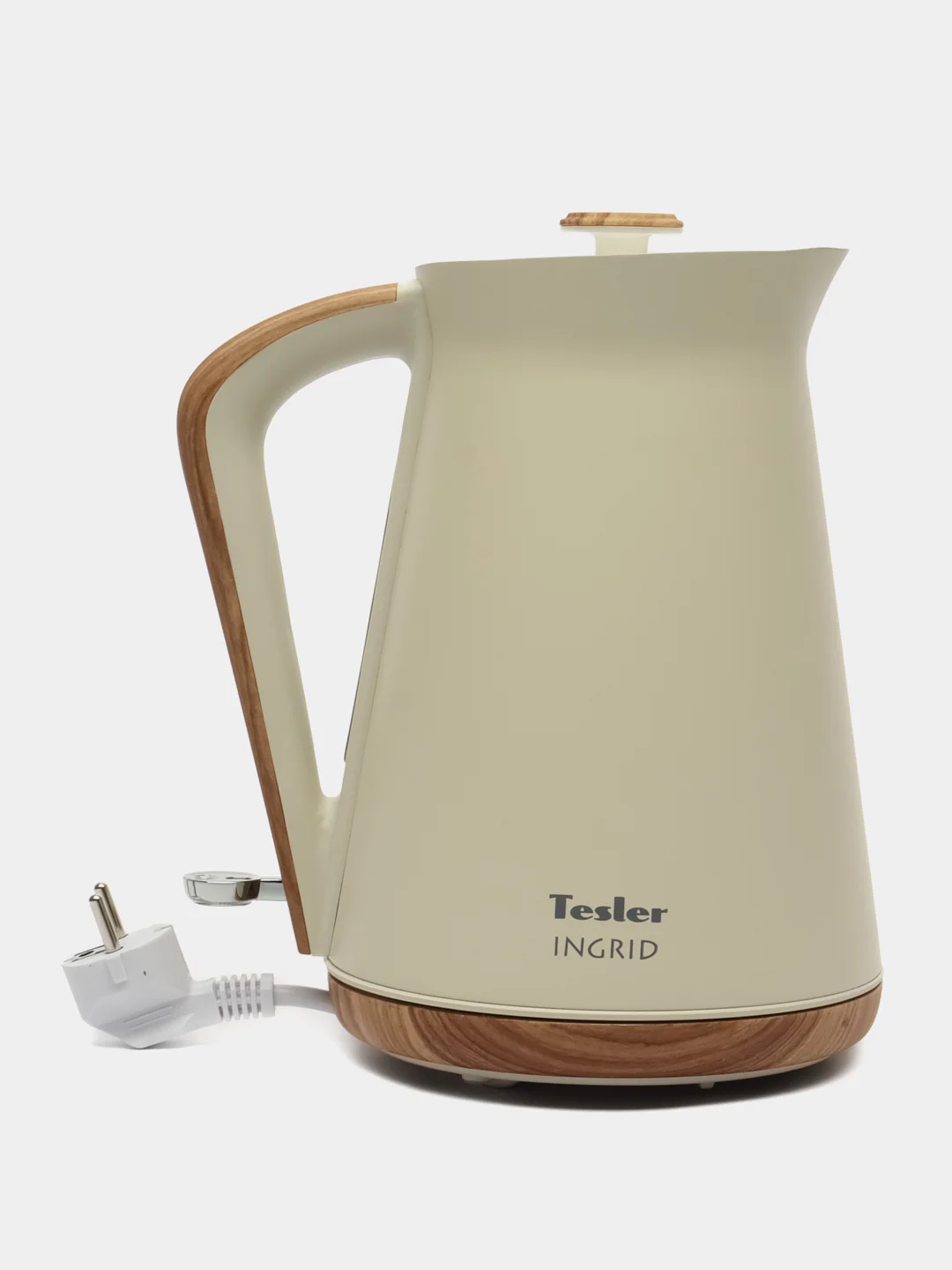 Бежевый чайник электрический TESLER KT-1740