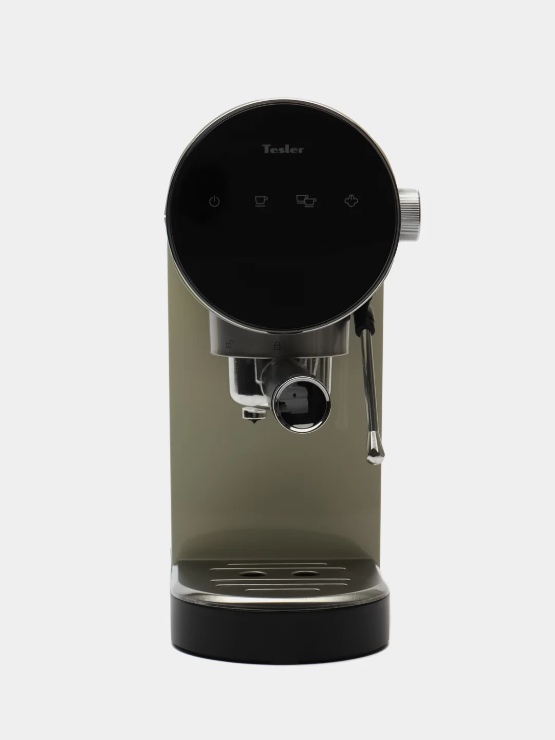Бежевый кофеварка эспрессо TESLER ECM-260