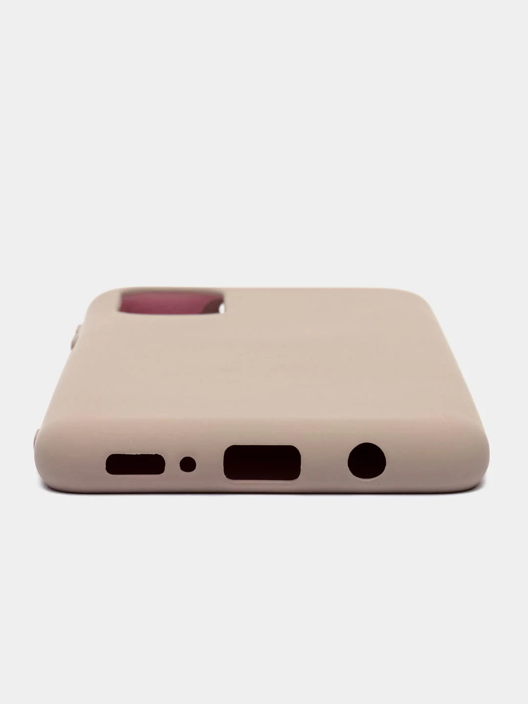 Бежевый чехол Silicone Case для Samsung M31S