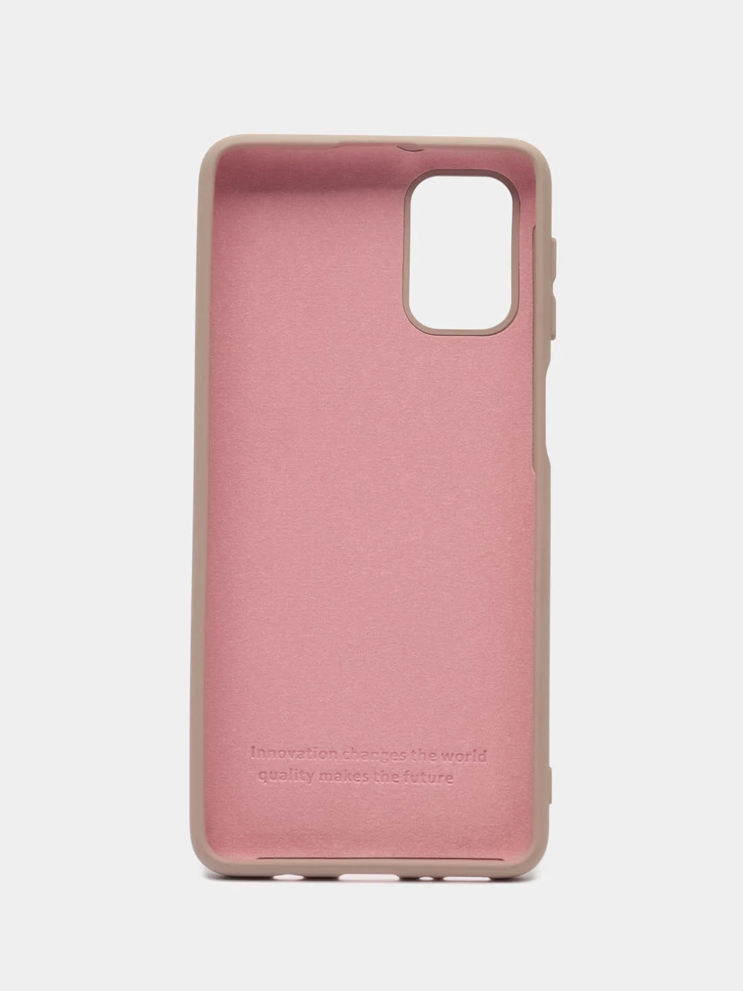 Бежевый чехол Silicone Case для Samsung M31S