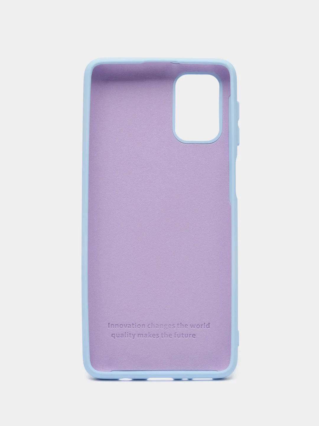 Голубой чехол Silicone Case для Samsung M31S
