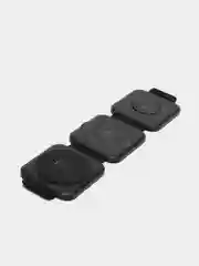 Черный компактное беспроводное зарядное устройство CharGuide 3 in 1