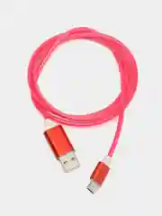Кабель светящийся USB Type-C для зарядки телефона (длина 1 м)