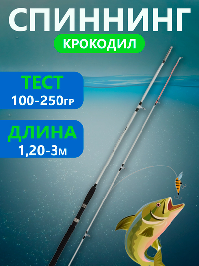 Спиннинг, от 100 до 250 г, в чехле, Троллинговое удилище фидер