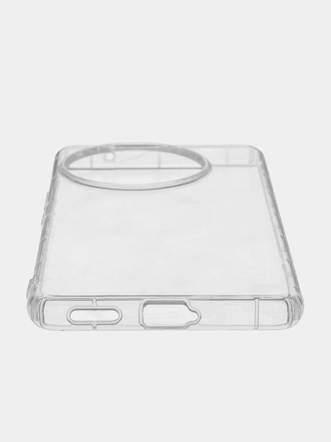 Ледяной силиконовый чехол на Vivo V30e / Виво В30е прозрачный, с рисунком, защита камеры