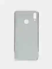 Черный силиконовый чехол на Honor 8X / Хонор 8Х прозрачный, с рисунком, защита камеры