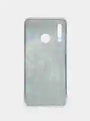 Синий чехол на Huawei P30 Lite/Honor 20S/20 Lite 2020 / Хуавей P30 Lite прозрачный, с рисунком