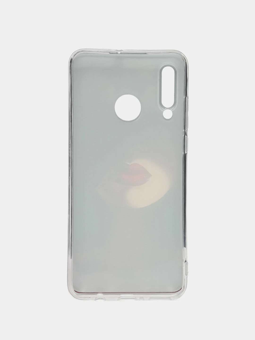 Фиолетовый чехол на Huawei P30 Lite/Honor 20S/20 Lite 2020 / Хуавей P30 Lite прозрачный, с рисунком