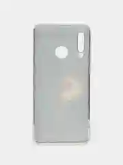 Фиолетовый чехол на Huawei P30 Lite/Honor 20S/20 Lite 2020 / Хуавей P30 Lite прозрачный, с рисунком