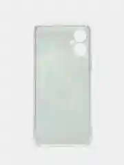 Синий чехол на Tecno Spark 9 Pro / Текно Спарк 9 Про прозрачный, с рисунком, защита камеры
