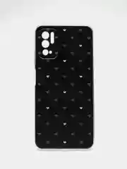 Черный чехол на Xiaomi Redmi Note 10T/10 5G/Poco M3 Pro / Сяоми Редми Нот 10T прозрачный