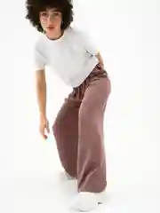 Шоколадный брюки женские, широкие