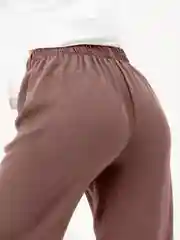 Шоколадный брюки женские, широкие