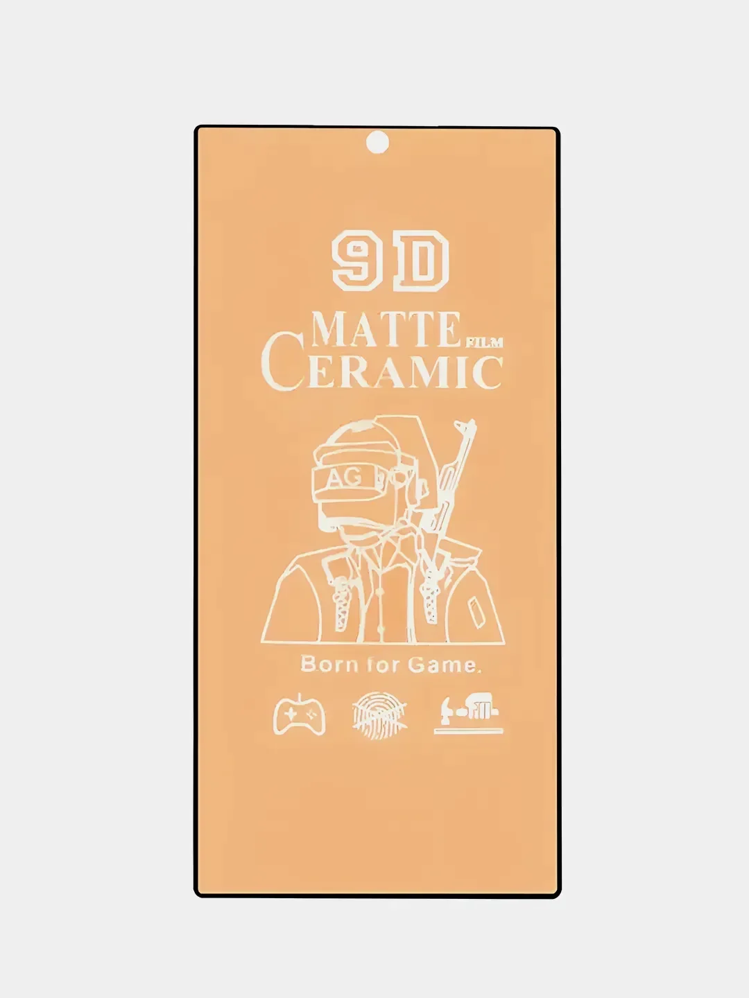Черный защитная пленка на Samsung Galaxy S22 S23 (Самсунг Галакси С22 С23), керамическая, матовая