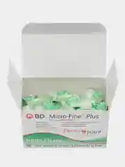 Иглы для шприц-ручек BD Micro-Fine Plus, 32G, длина 4 мм, толщина 0,23 мм, 100 штук