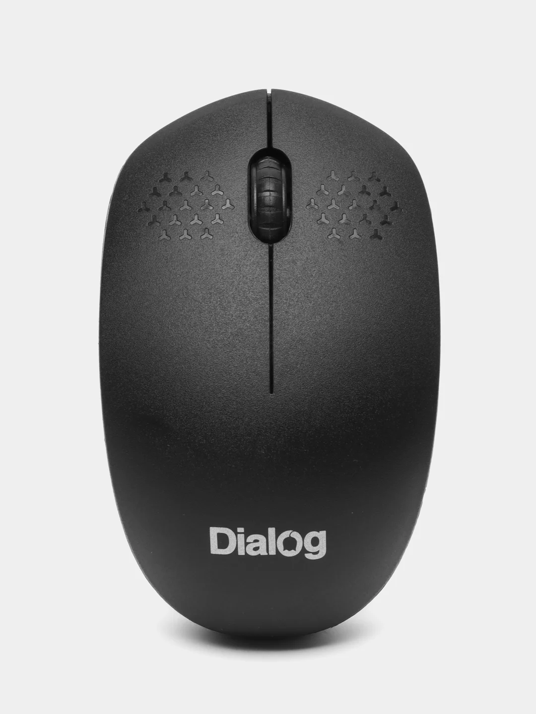 Черный мышь беспроводная компьютерная MROC-13U Dialog