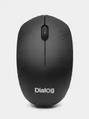 Черный мышь беспроводная компьютерная MROC-13U Dialog