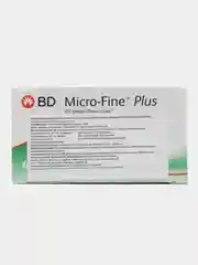 Иглы для шприц-ручек BD Micro-Fine Plus, 32G, длина 4 мм, толщина 0,23 мм, 100 штук