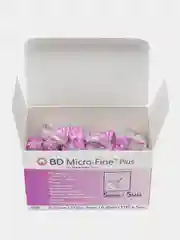 Иглы для шприц-ручек BD Micro-Fine Plus, длина 5 мм, 31G, ультратонкие, 100 штук