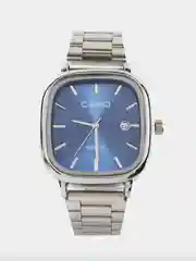 Серебряный часы мужские наручные Casio