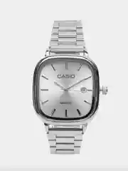 Серебряный часы мужские наручные Casio