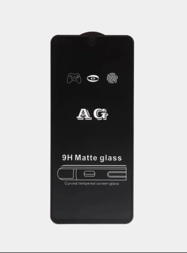 Черный защитное матовое стекло для infinix Note 40 Pro / Note 40 Pro + (Ноут 40 Про)