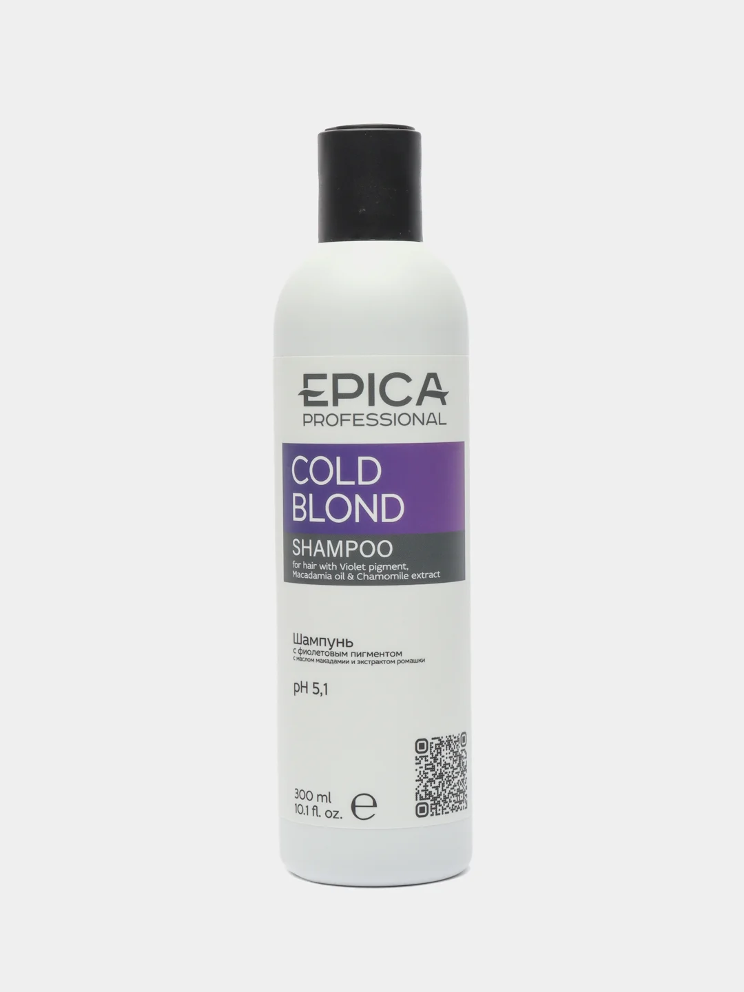 Epica Cold Blond Шампунь с фиолетовым пигментом Эпика 300 мл 1000мл