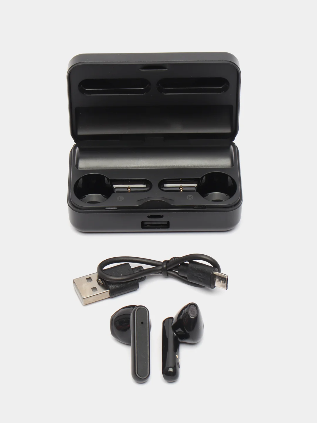 Наушники беспроводные A23022599 с микрофоном, Bluetooth, microUSB, USB