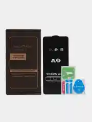 Черный защитное матовое стекло для infinix Note 40 Pro / Note 40 Pro + (Ноут 40 Про)