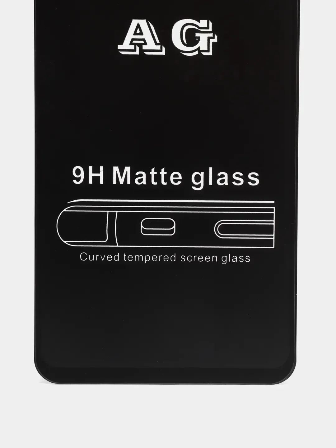 Черный защитное матовое стекло для infinix Note 40 Pro / Note 40 Pro + (Ноут 40 Про)
