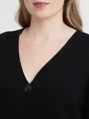 Угольный стильный вязаный трикотажный костюм