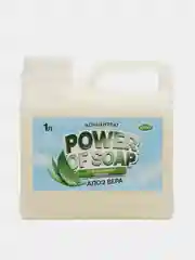 Салатовый средство для мытья посуды и кухонного инвентаря POWER OF SOAP 1 л