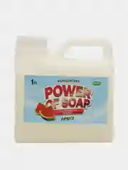 Розовый средство для мытья посуды и кухонного инвентаря POWER OF SOAP 1 л