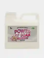 Розовый жидкое крем-мыло для рук и тела POWER OF SOAP 1 л