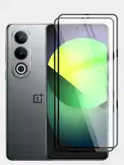 Прозрачный 1-2 шт стекло для OnePlus Ace 3V защитное BROSCORP с олеофобным покрытием и черной рамкой