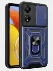 Красный чехол противоударный armors для Honor X5 Plus / Хонор Х5 + с защитой камеры