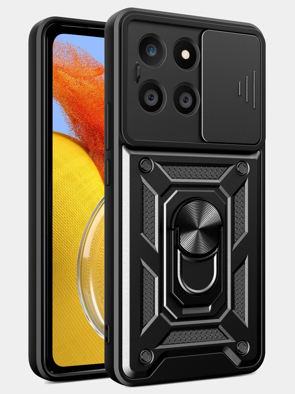 Чехол противоударный armors для Honor X6A / Хонор Х6А с защитой камеры