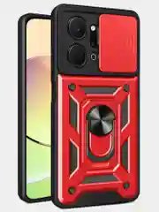 Красный чехол противоударный armors для Honor X7A и Honor X7A Plus / Хонор Х7А и Хонор Х7А +