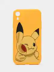 Желтый чехол силиконовый аниме "Pockemon. Пикачу"для IPhone 7/8 Plus X Xs XR Max 11 12 Pro Max 13