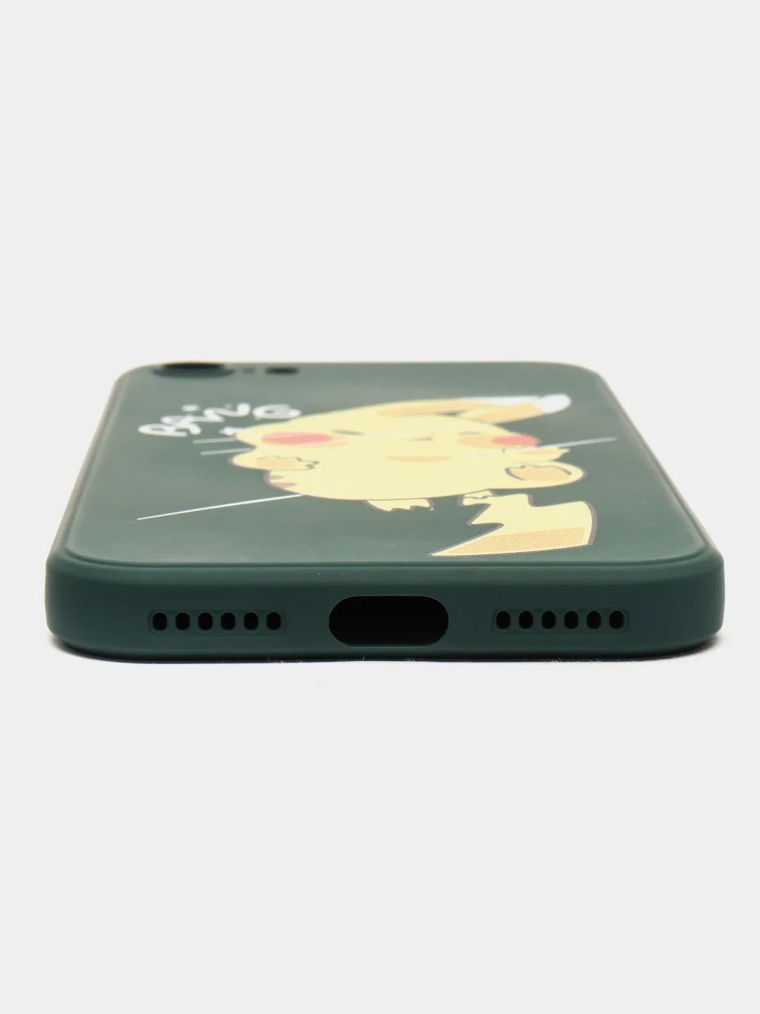 Лесной зеленый чехол силиконовый аниме "Pockemon. Пикачу"для IPhone 7/8 Plus X Xs XR Max 11 12 Pro Max 13