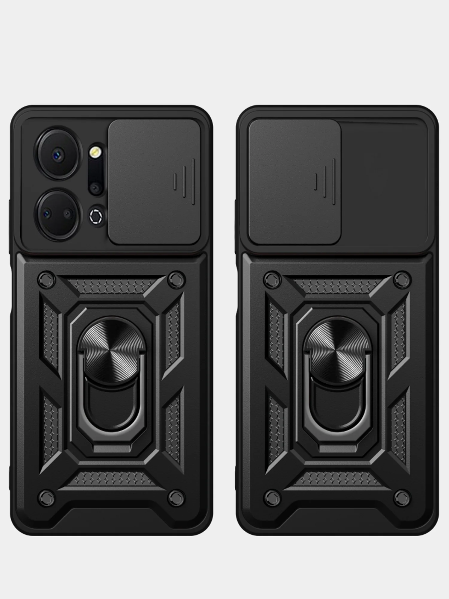 Золотой чехол противоударный armors для Honor X7A и Honor X7A Plus / Хонор Х7А и Хонор Х7А +