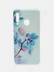 Лазурный чехол на Huawei P30 Lite/Honor 20S/20 Lite 2020 / Хуавей P30 Lite прозрачный, с рисунком