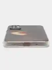 Фиолетовый чехол на Xiaomi Redmi Note 10T/10 5G/Poco M3 Pro / Сяоми Редми Нот 10T прозрачный