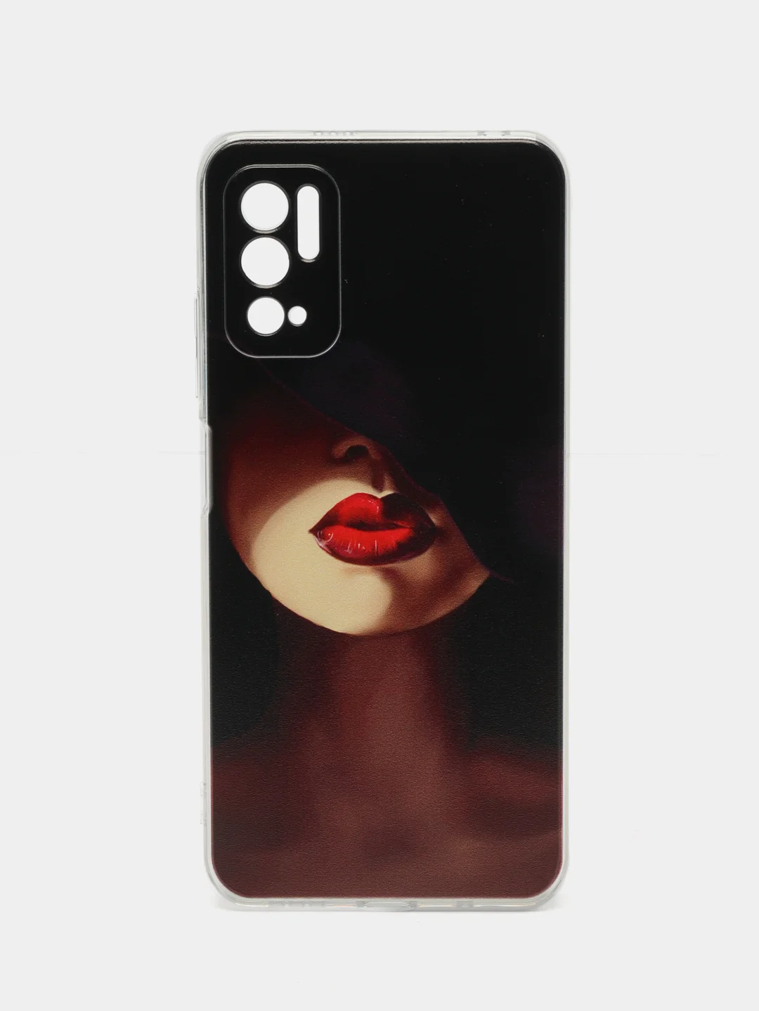Фиолетовый чехол на Xiaomi Redmi Note 10T/10 5G/Poco M3 Pro / Сяоми Редми Нот 10T прозрачный